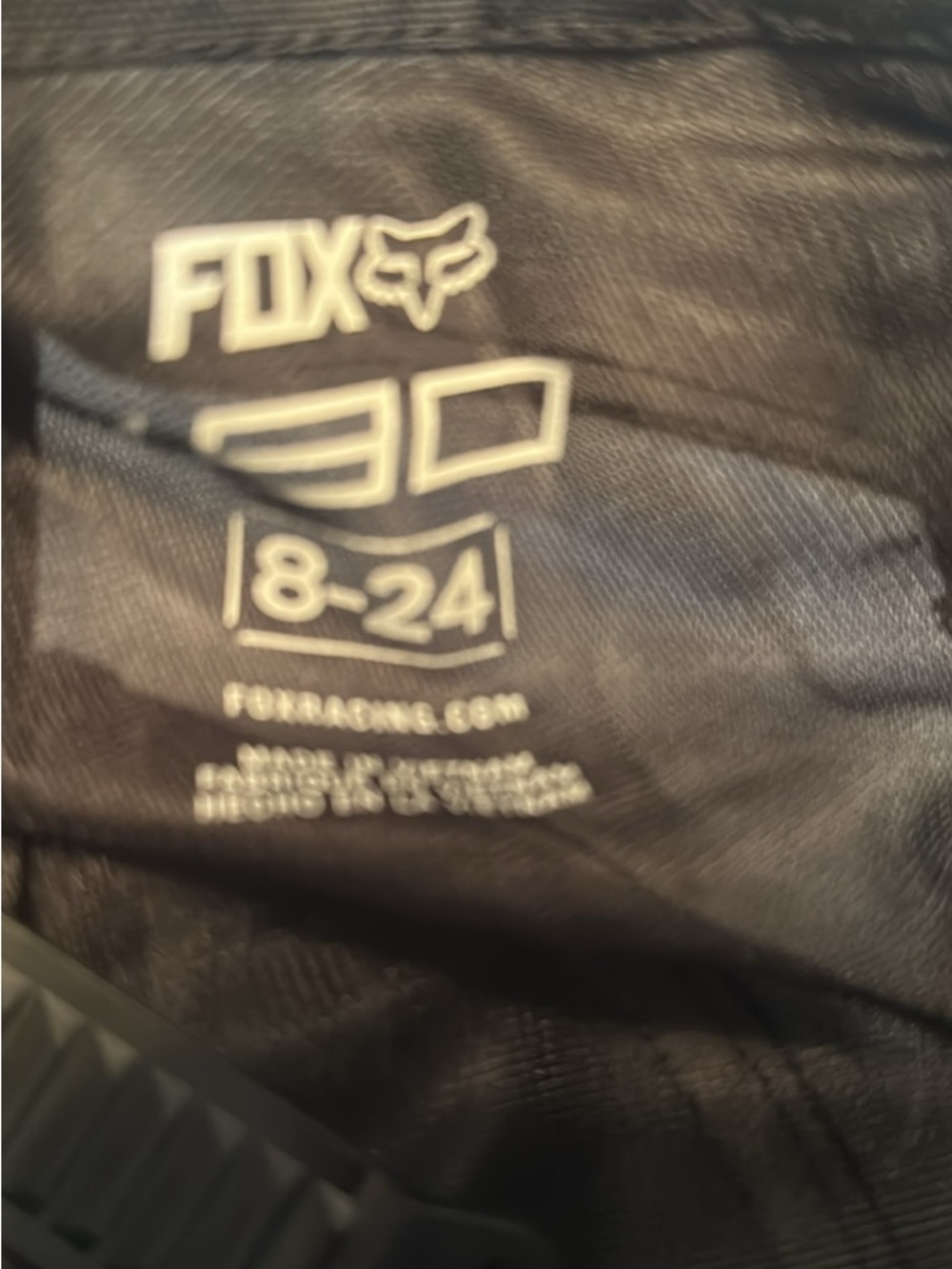 Fox Boys Long Sleeve Moto Riding Jersey and Pants - Blue/Orange/Red - Picture 4 of 4